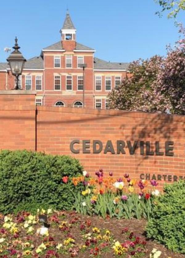 Photo of historic building at Cedarville University